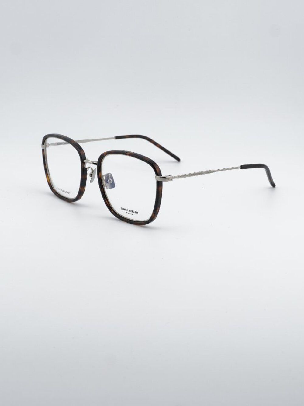 Saint Laurent SL440/F OPT 002 Eyeglasses Havana 54mm Square Frame